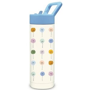 Studio Oh! Dotted Palms by Jen B. Peters Snap-Hook Insulated Water Bottle.